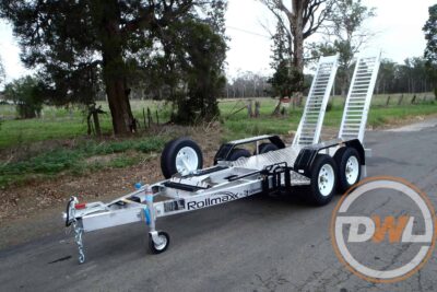 BRAND NEW SUREWELD ALUMINIUM SW2000EWP EWP SCISSOR LIFT EXCAVATOR TRAILER