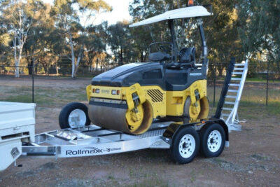 NEW SUREWELD SW3500E 3.5T ALUMINIUM COMPACTION ROLLER PLANT TRAILER