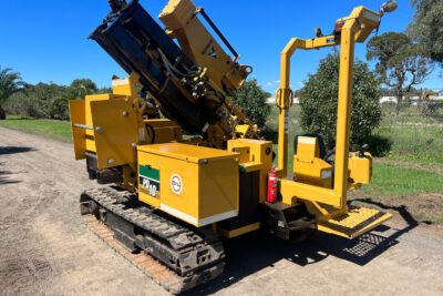 VERMEER PD10 TRACKED POST RAMMER POST DRIVER PILE DRIVER