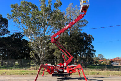 2019 CMC S19HD 19M SPIDER LIFT DIESEL ALL TERRAIN SCISSOR LIFT WORK PLATFORM EWP GENIE HAULOTTE JLG