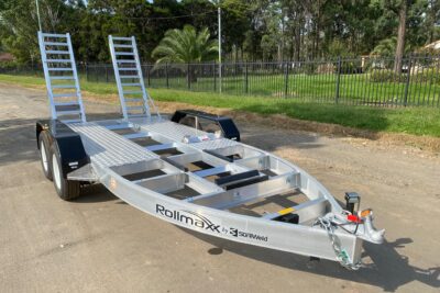 NEW SUREWELD 3.5T ALUMINIUM EXCAVATOR BOBCAT LOADER TRAILER CATERPILLAR KUBOTA  KOBELCO HITACHI CASE