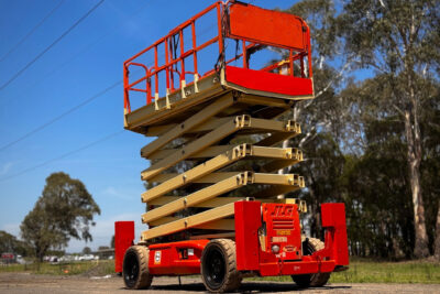 JLG M4069 ELECTRIC SCISSOR LIFT ELEVATED WORK PLATFORM EWP GENIE HAULOTTE SKYJACK