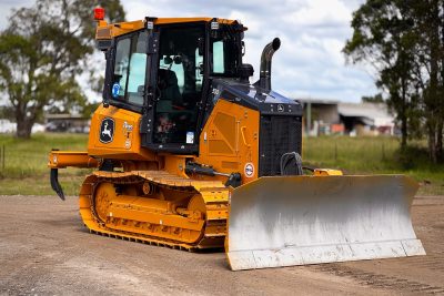 UNUSED JOHN DEERE 550P XLT 8.5T DOZER WITH RIPPERS CATERPILLAR LEIBHERR