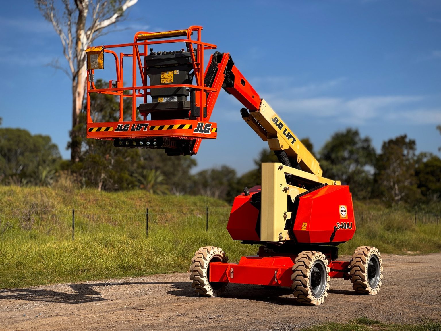 2019 JLG 340AJ 34FT 10.3M KNUCKLE BOOM SCISSOR LIFT ELEVATED WORK ...