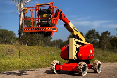 2019 JLG 340AJ 34FT 10.3M KNUCKLE BOOM SCISSOR LIFT ELEVATED WORK PLATFORM EWP GENIE