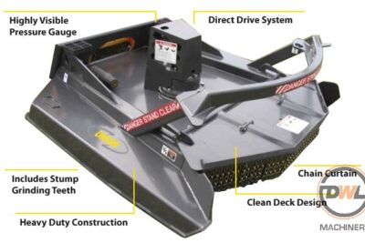 DIGGA 72" EXTREME DUTY ROTARY AXE SKID STEER LOADER BOBCAT