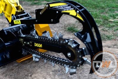 DIGGA TRENCHERS ALL MAKES ALL MODELS SUIT SUIT EXCAVATOR BOBCAT