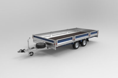BRIAN JAMES TRAILERS 476-4020-35-2-13 4.0M X 2.01 3500KG FLAT TOP TRAILER