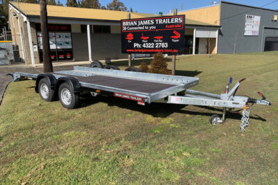 BRIAN JAMES TRAILERS 476-4521-35-2-13 4.5M X 2.15M 3500KG FLAT TOP TRAILER