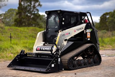 TEREX PT100G 100HP A/C CAB FORESTRY HIGH FLOW POSI TRACK SKID STEER LOADER BOBCAT CATERPILLAR  ASV