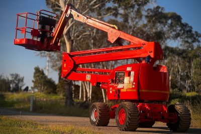 JLG 450AJ 45FT 13.7M KNUCKLE BOOM SCISSOR LIFT ELEVATED WORK PLATFORM EWP GENIE