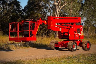 JLG 450AJ 45FT 13.7M KNUCKLE BOOM SCISSOR LIFT ELEVATED WORK PLATFORM EWP GENIE