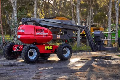 MANITOU 160 ATJ ALL TERRAIN BOOM SCISSOR LIFT ELEVATED WORK PLATFORM EWP GENIE