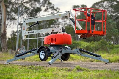 SNORKEL MHP 13/35 41FT 12.6M HEAVY DUTY MOUNTED BOOM LIFT ELEVATED WORK PLATFORM EWP JLG GENIE