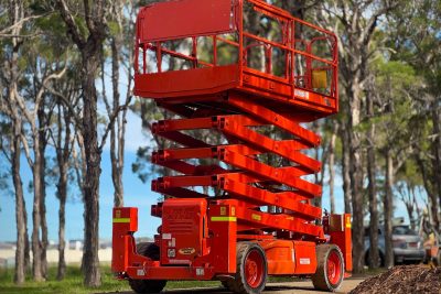 JLG M4069 ELECTRIC SCISSOR LIFT ELEVATED WORK PLATFORM EWP GENIE HAULOTTE SKYJACK