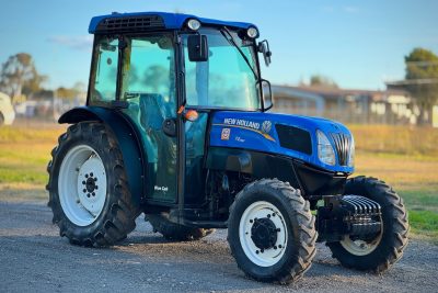 NEW HOLLAND T4.85F 85HP DIESEL 4X4 FARM TRACTOR KUBOTA MASSEY FERGUSON FENDT JOHN DEERE