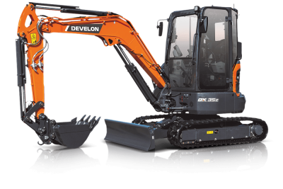 Develon DX35Z-7M 4T Tracked Excavator