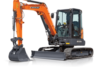 Develon DX55R-7 5.5T Tracked Excavator