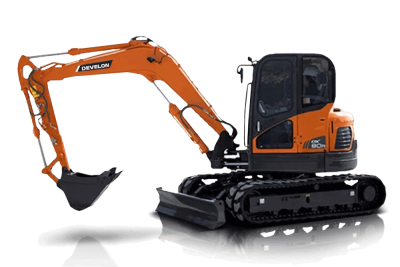 Develon DX80R 8.4T Tracked Excavator