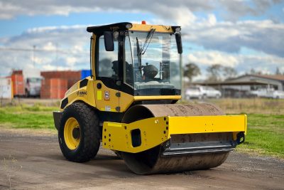 BOMAG BW177 D-5 6.7T SINGLE DRUM ARTICULATED ROLLER COMPACTOR CATERPILLAR BOMAG WACKER