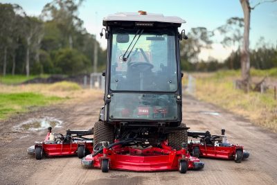 TORO GROUNDSMASTER 4010D WIDE AREA RIDE ON DIESEL COMMERCIAL LAWN MOWER JOHN DEERE