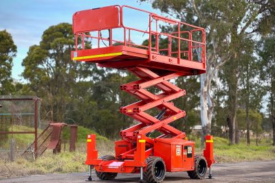JLG 260 MRT 10M DIESEL ALL TERRAIN SCISSOR LIFT ELEVATED WORK PLATFORM EWP GENIE HAULOTTE SKYJACK