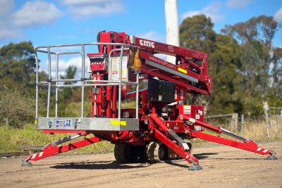 2018 CMC S15 15M SPIDER LIFT ALL TERRAIN SCISSOR LIFT WORK PLATFORM EWP GENIE HAULOTTE JLG