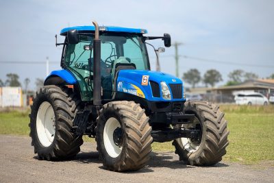 NEW HOLLAND T6080 175HP DIESEL 4X4 FARM TRACTOR KUBOTA MASSEY FERGUSON FENDT JOHN DEERE