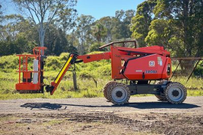 2016 JLG 340AJ 34FT 10.3M KNUCKLE BOOM SCISSOR LIFT ELEVATED WORK PLATFORM EWP GENIE