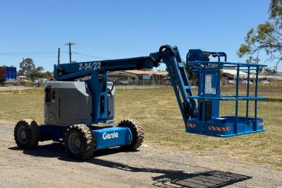 GENIE Z34/22 DIESEL ALL TERRAIN BOOM LIFT  ELEVATED WORK PLATFORM EWP JLG