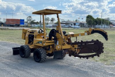 VERMEER RT450 TRENCHER WITH BLADE DITCH WITCH CASE TORO