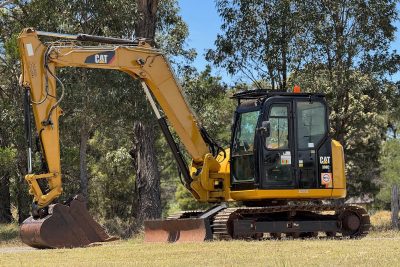 CATERPILLAR 308E2CR 8T EXCAVATOR BOBCAT SKID STEER LOADER KOBELCO KOMATSU SUMITOMO HITACHI