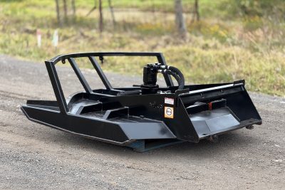 DAVCO HD706 BRUSH CUTTER SLASHER ATTACHMENT FOR SKID STEER ROTARY AXE DIGGA HIMAC