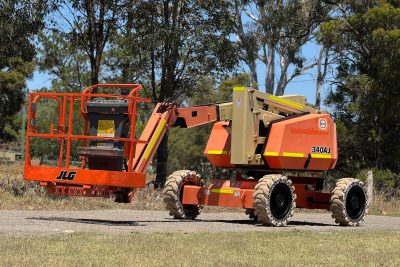JLG 340AJ 34FT 10.3M KNUCKLE BOOM SCISSOR LIFT ELEVATED WORK PLATFORM EWP GENIE