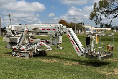 MONITOR OMMELIFT 2750 RXBDJ 27M SPIDER KNUCKLE BOOM SCISSOR LIFT CHERRY PICKER EWP