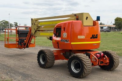 JLG 450AJ 45FT 13.7M KNUCKLE BOOM SCISSOR LIFT ELEVATED WORK PLATFORM EWP GENIE