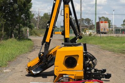 2018 MCCONNEL POWER ARM P6575T WITH KIROGN BLADE BRUSH CUTTER 6.5M REACH FLAIL MOWER NOREMAT