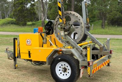 REDMOND GARY 1.5T SELF LOADING CABLE DRUM TRAILER