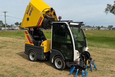 DULEVO 850 EV6 ROAD STREET FACTORY CAR PARK DIESEL SWEEPER VACCUM MACDONALD JOHNSTON