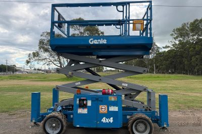 GENIE GS-2669 10M ALL TERRAIN DIESEL SCISSOR LIFT ELEVATED WORK PLATFORM EWP JLG HAULOTTE