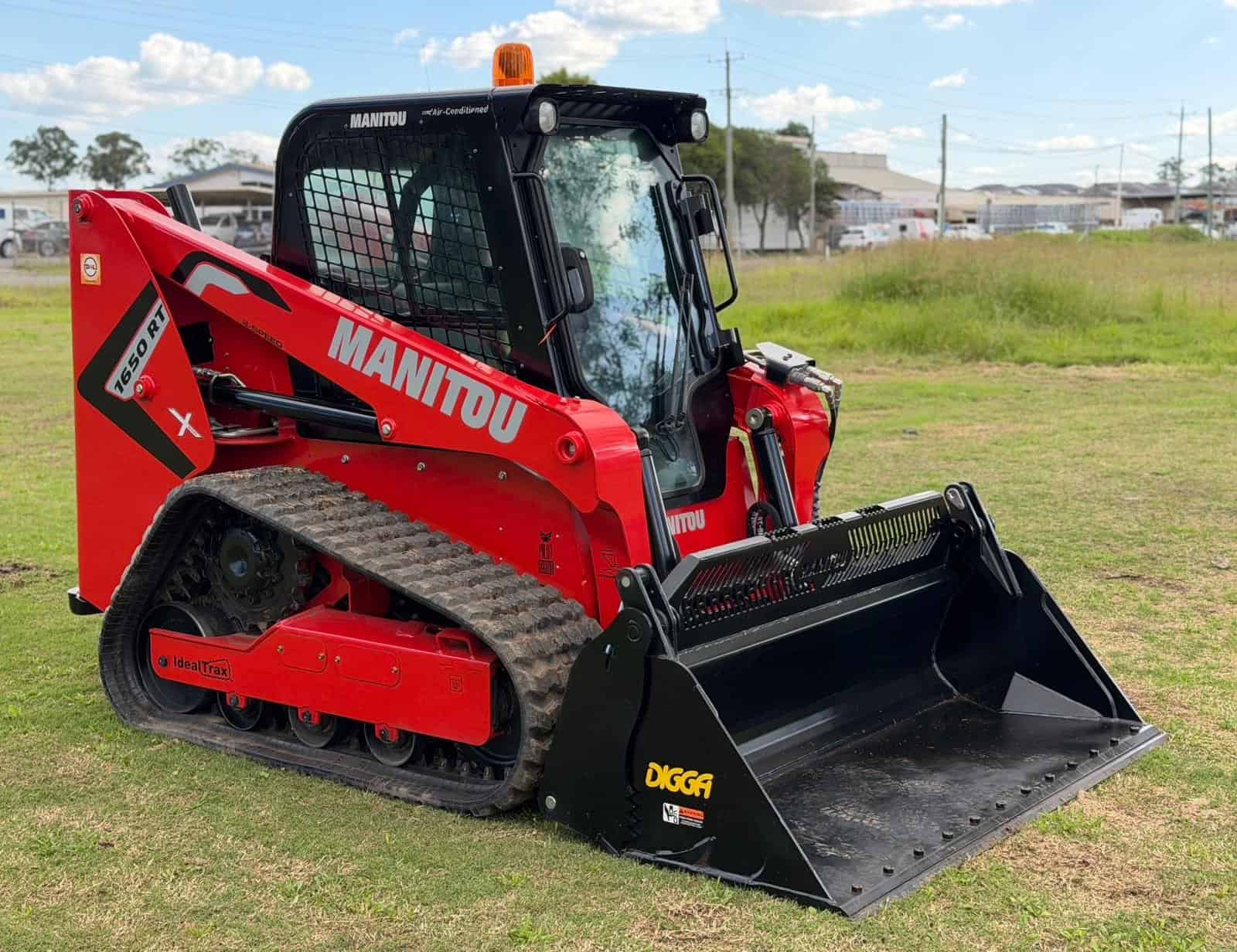 MANITOU 1650RT SKID STEER LOADER CATERPILLAR CASE BOBCAT TEREX ASV image 6
