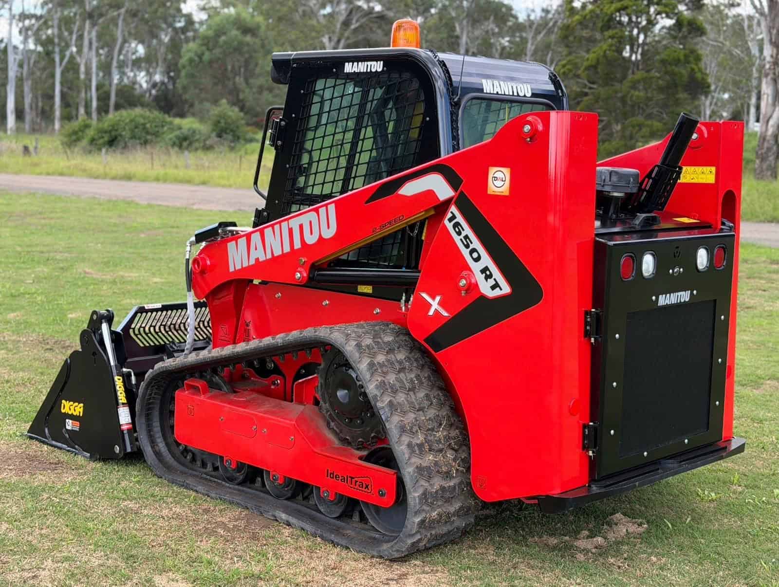 MANITOU 1650RT SKID STEER LOADER CATERPILLAR CASE BOBCAT TEREX ASV image 3