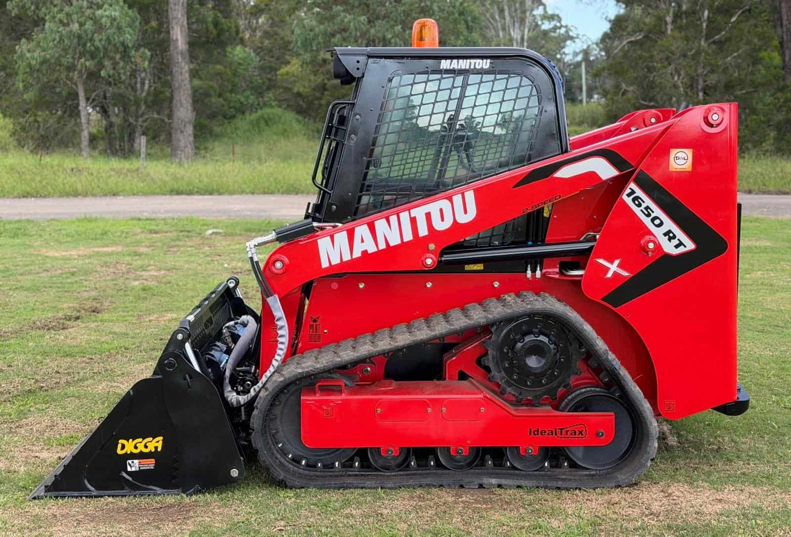 MANITOU 1650RT SKID STEER LOADER CATERPILLAR CASE BOBCAT TEREX ASV image 2
