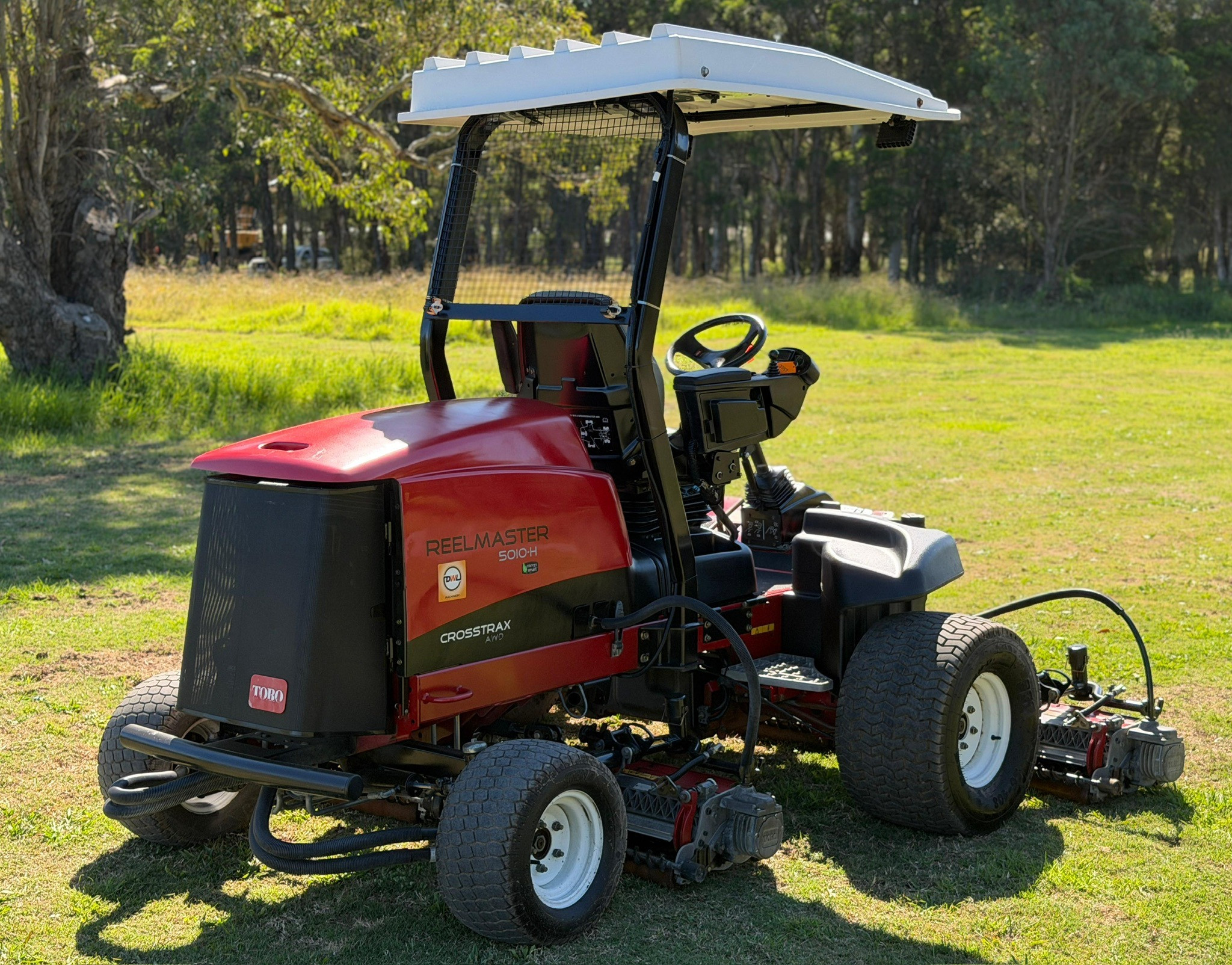 TORO REELMASTER 5010-H CROSS TRAX HYBRID AWD REEL CYLINDER FAIRWAY GREENS COMMERCIAL DIESEL MOWER image 4