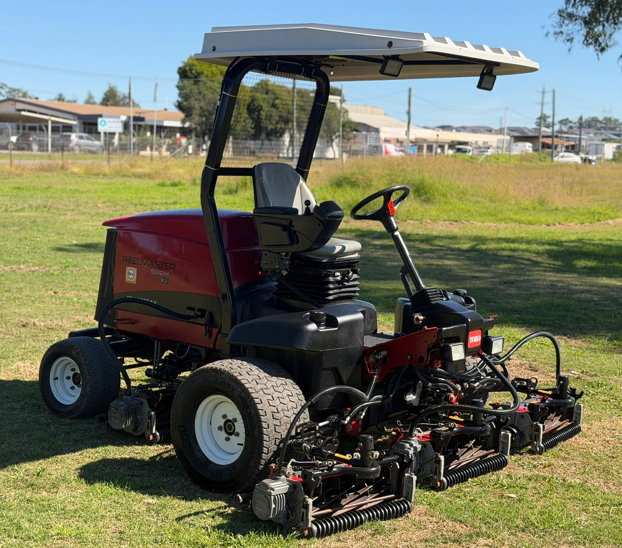 TORO REELMASTER 5010-H CROSS TRAX HYBRID AWD REEL CYLINDER FAIRWAY GREENS COMMERCIAL DIESEL MOWER image 6