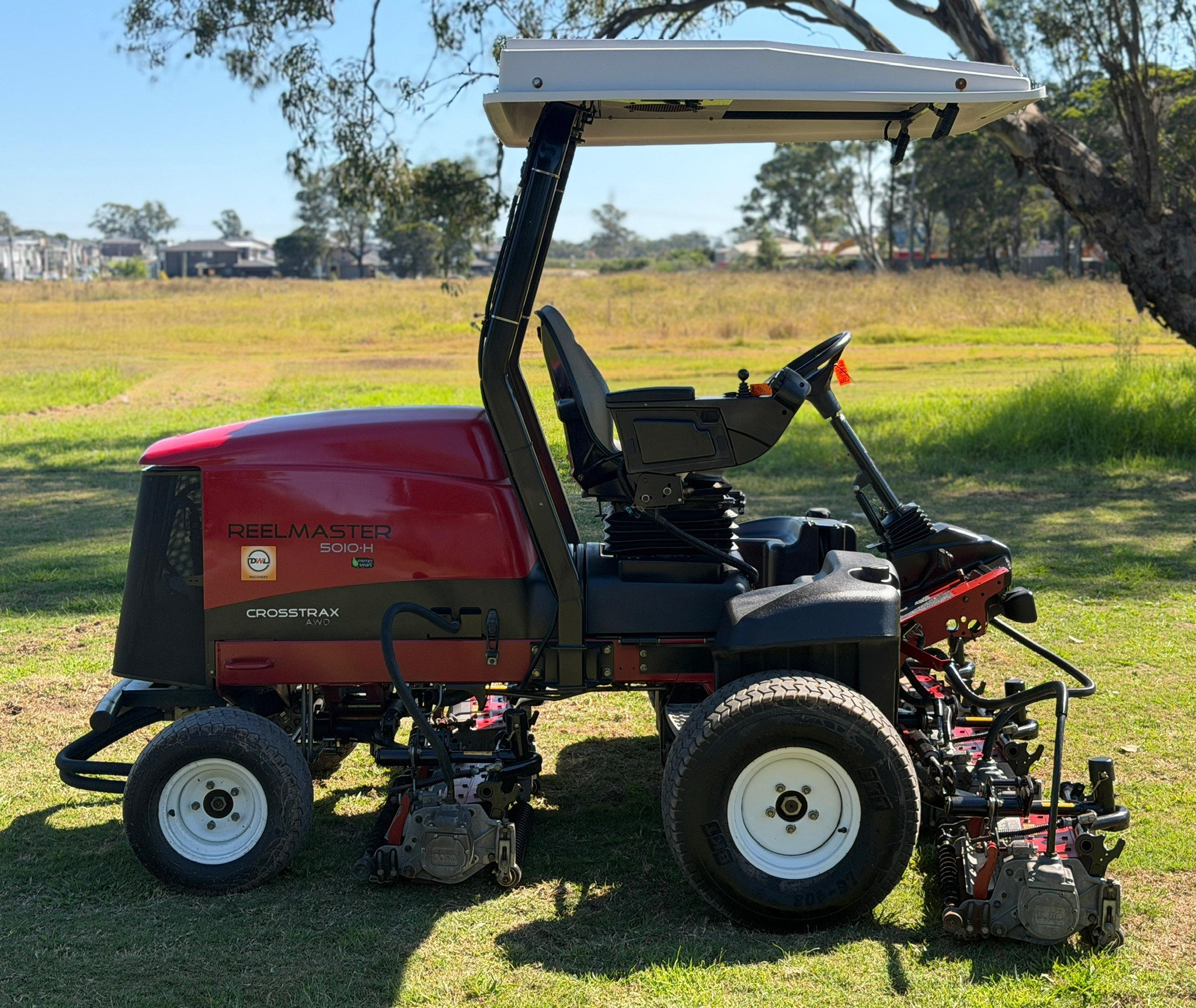 TORO REELMASTER 5010-H CROSS TRAX HYBRID AWD REEL CYLINDER FAIRWAY GREENS COMMERCIAL DIESEL MOWER image 5