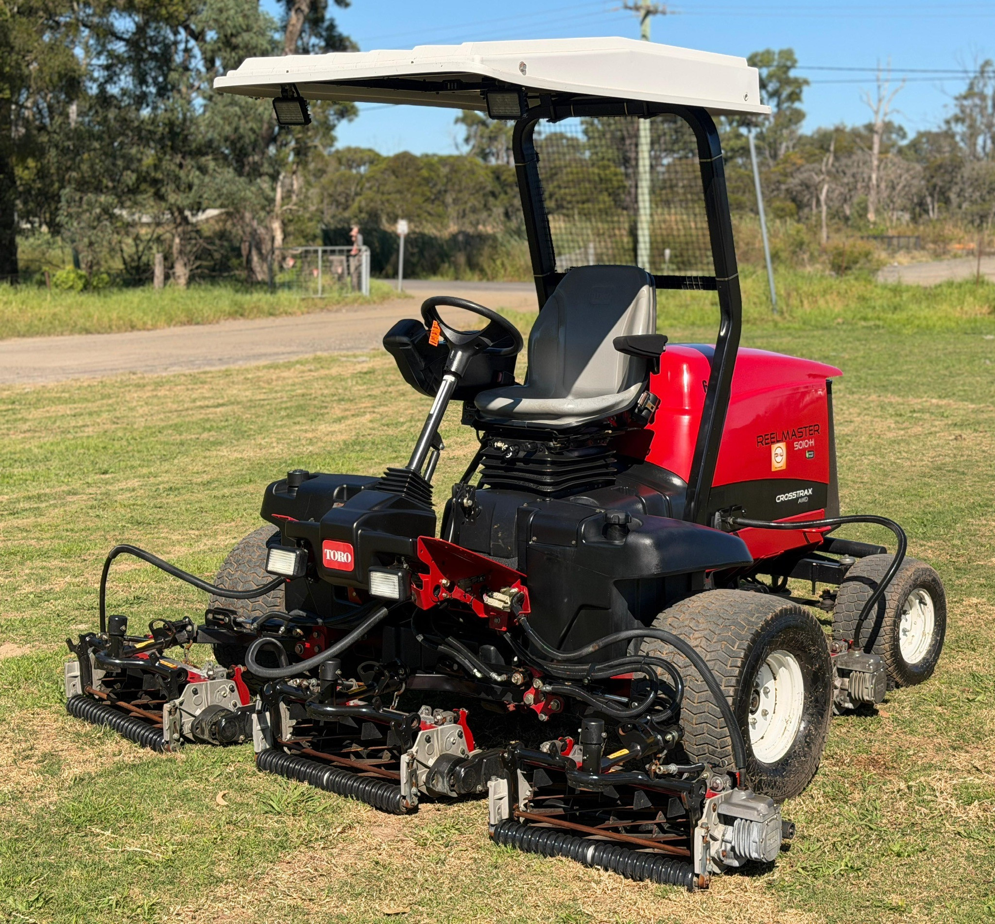 TORO REELMASTER 5010-H CROSS TRAX HYBRID AWD REEL CYLINDER FAIRWAY GREENS COMMERCIAL DIESEL MOWER