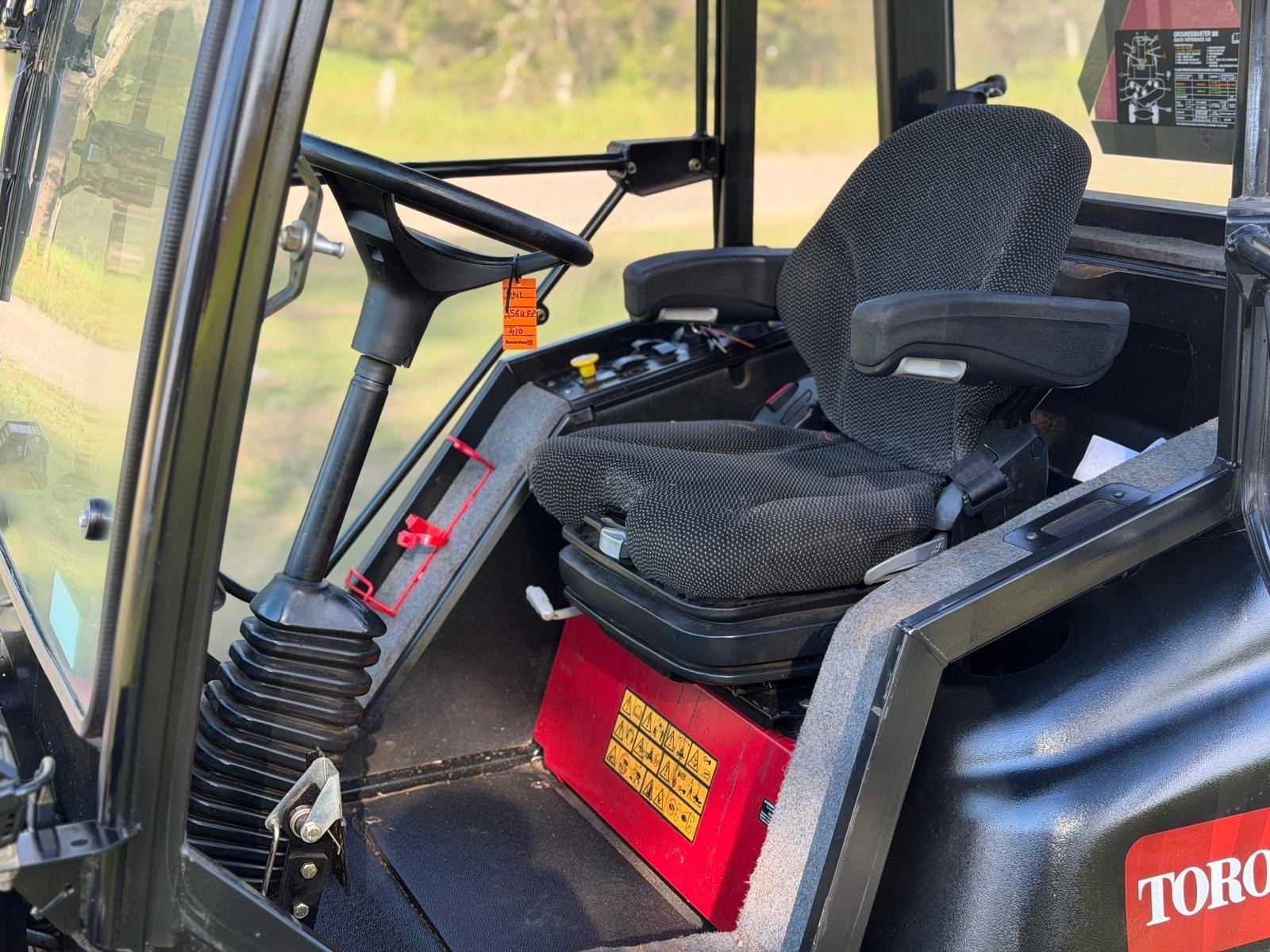 TORO GROUNDSMASTER 360 4X4 AC CABIN RIDE ON DIESEL COMMERCIAL ZERO TURN LAWN MOWER KUBOTA image 7