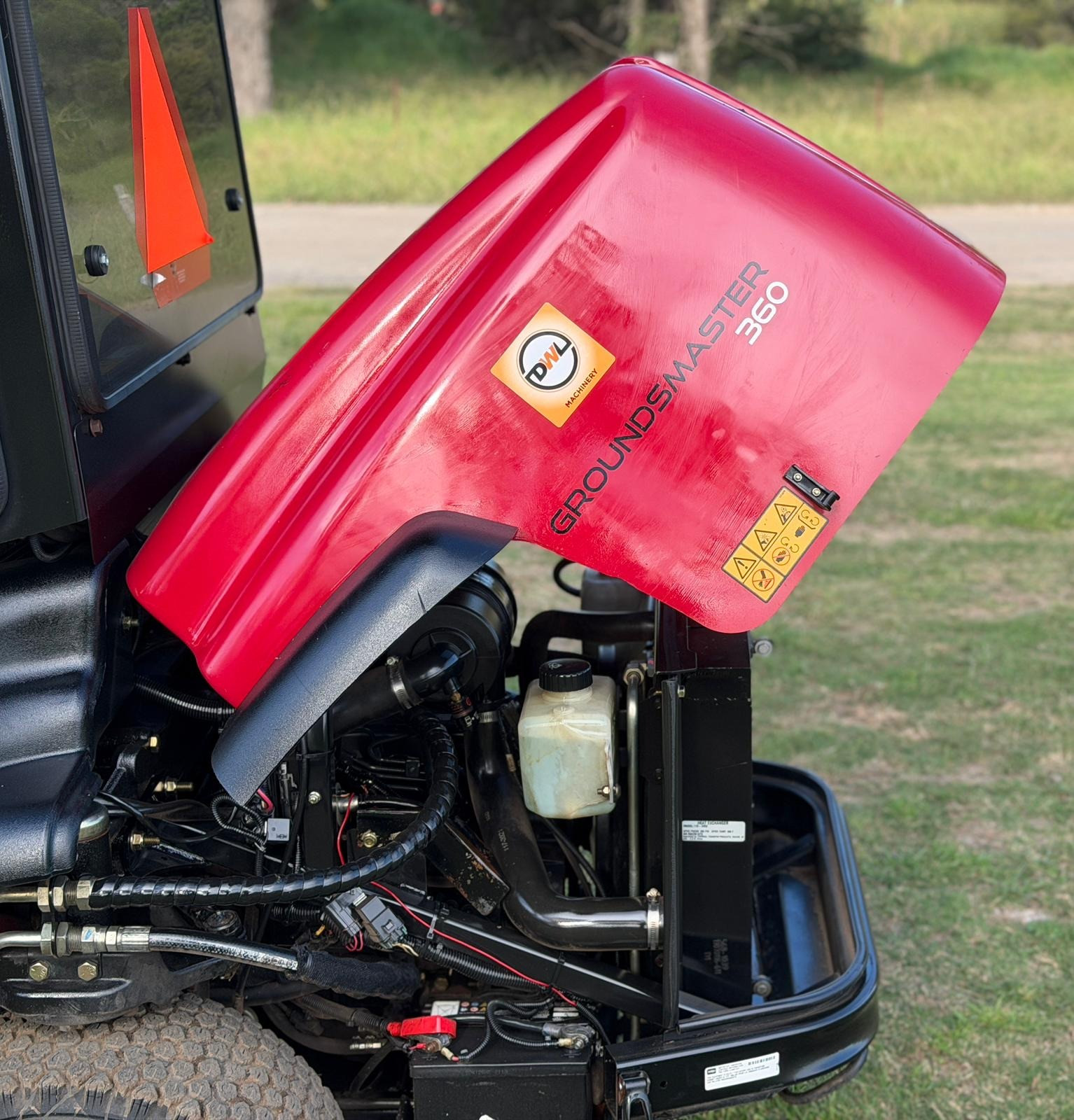 TORO GROUNDSMASTER 360 4X4 AC CABIN RIDE ON DIESEL COMMERCIAL ZERO TURN LAWN MOWER KUBOTA image 13