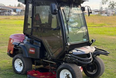 TORO GROUNDSMASTER 360 4X4 AC CABIN RIDE ON DIESEL COMMERCIAL ZERO TURN LAWN MOWER KUBOTA